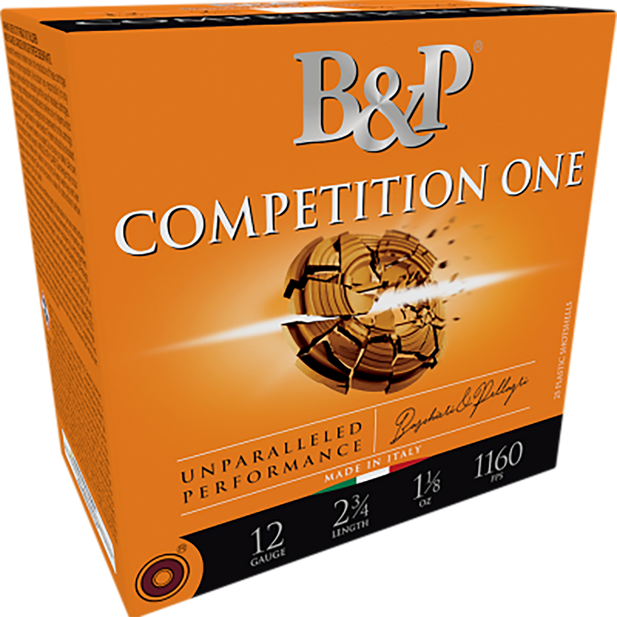 B&P Ammunition Competition One 12 Gauge 2.75" 7/8 oz #9 Shot - Box or Case