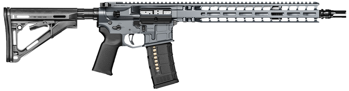 Radian Weapons Model 1 223 Wylde 14.50" Pinned & Welded 30+1 Semi-Auto AR-15 Rifle - Radian Gray