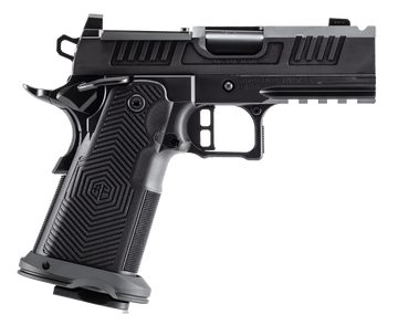 Alpha Foxtrot AF1911 Romulus 9mm Luger 3.5" 20+1 Semi-Auto Pistol - Black DLC
