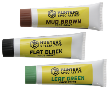 Hunters Specialties 00268 Woodland Camo Creme Makeup Kit - 3 x 1 oz Tubes