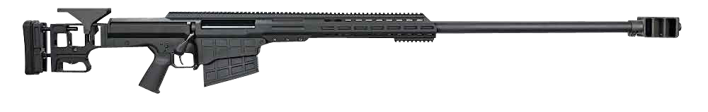 Barrett MRAD ELR 416 Barrett 36" 10+1 Bolt Action Rifle - Black - Folding Stock