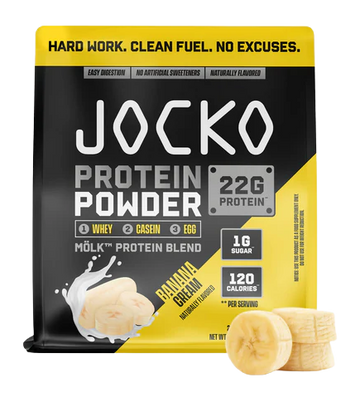 Jocko Fuel Mölk Banana Cream Protein Powder 2.2 lb Bag