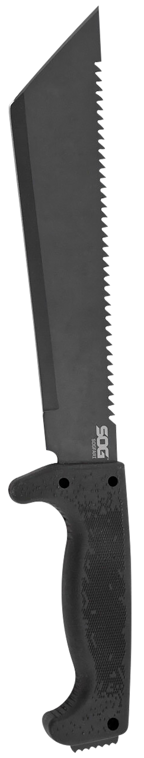 S.O.G SOGfari 10" 3Cr13MoV Tanto Machete - Black Kraton Handle w/ Nylon Sheath