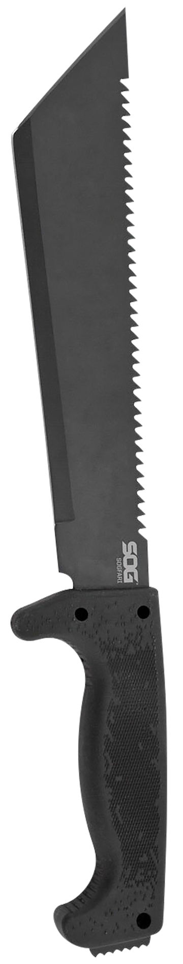 S.O.G SOGfari 10" 3Cr13MoV Tanto Machete - Black Kraton Handle w/ Nylon Sheath