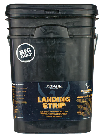 Domain Outdoor Landing Strip Food Plot Seed 1/4 Acre Millet and Sorghum Mix
