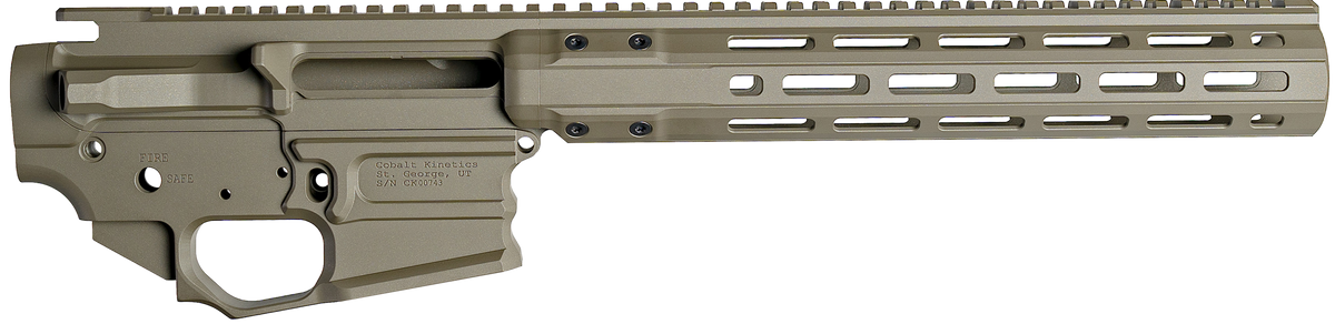 Cobalt Kinetics CK-Pro AR-15 9.8" M-LOK FDE Receiver Set