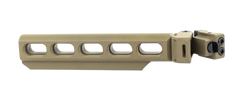 Samson B.R.E. Bufferless Receiver Extension 6-Position Carbine Buffer Tube with Folding Picatinny Adapter - AR-15 - Flat Dark Earth