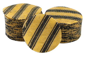 Traditions A1286 EZ Clean 2 Pillow Ticking Patches .50-.54 Cal Cotton 100-Pack