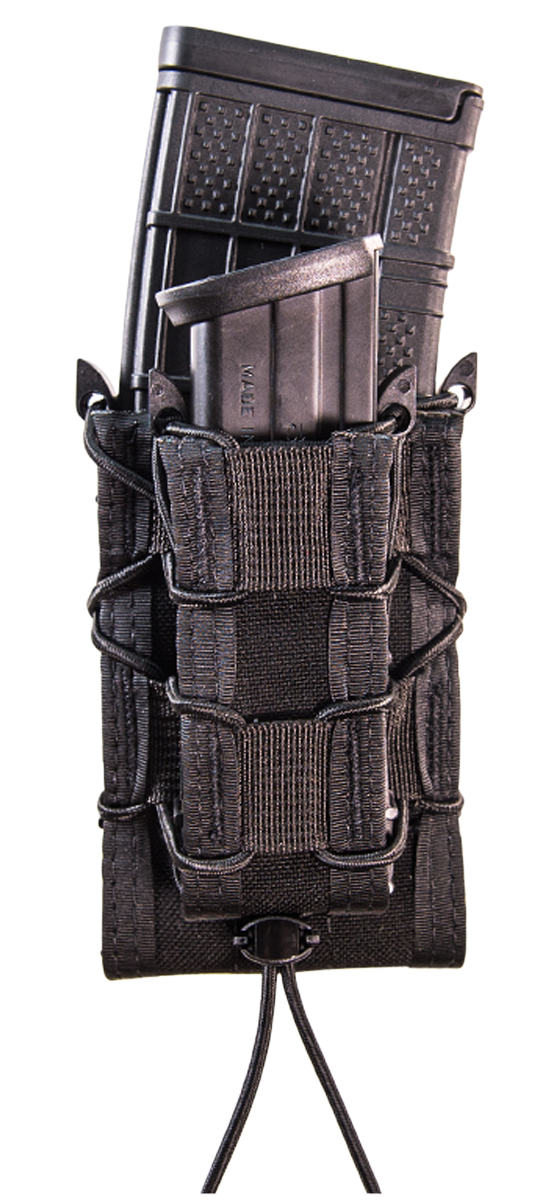 High Speed Gear TACO Double Decker Rifle/Pistol Mag Pouch Black Nylon MOLLE