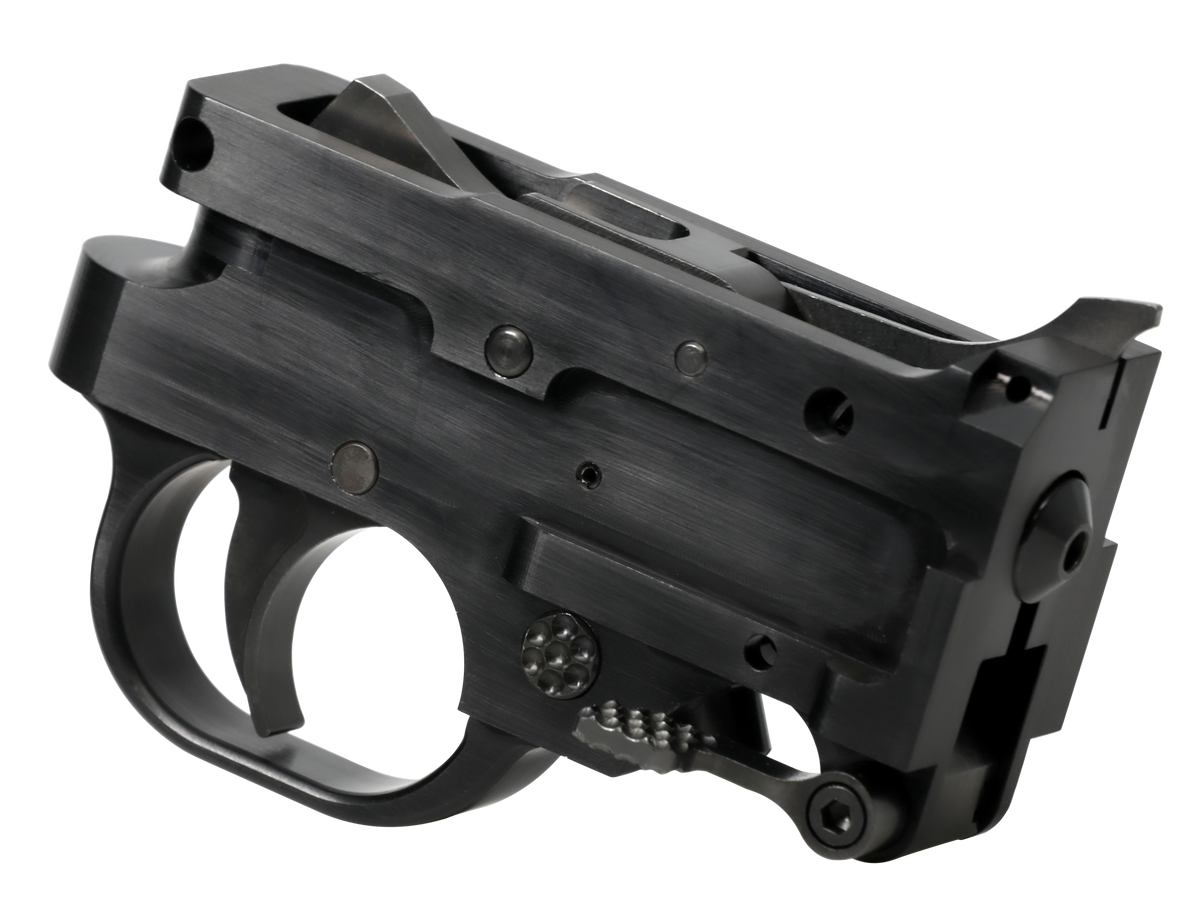 CMC Triggers 64701 Drop-In Ruger 10/22 Black Curved 3.5 lbs Single-Stage Trigger