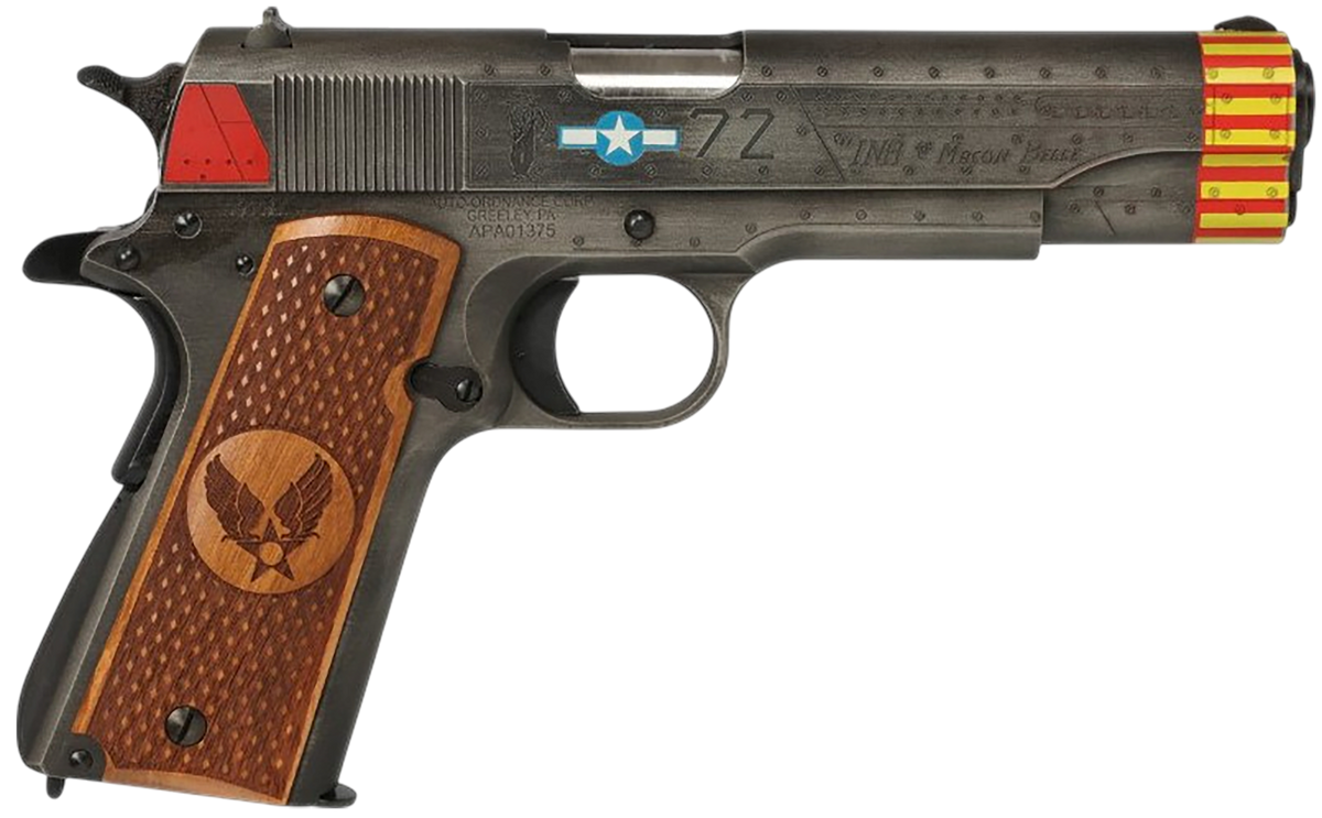 Auto Ordnance 1911 Red Tails 45 ACP 5" 7+1 Semi-Auto Pistol