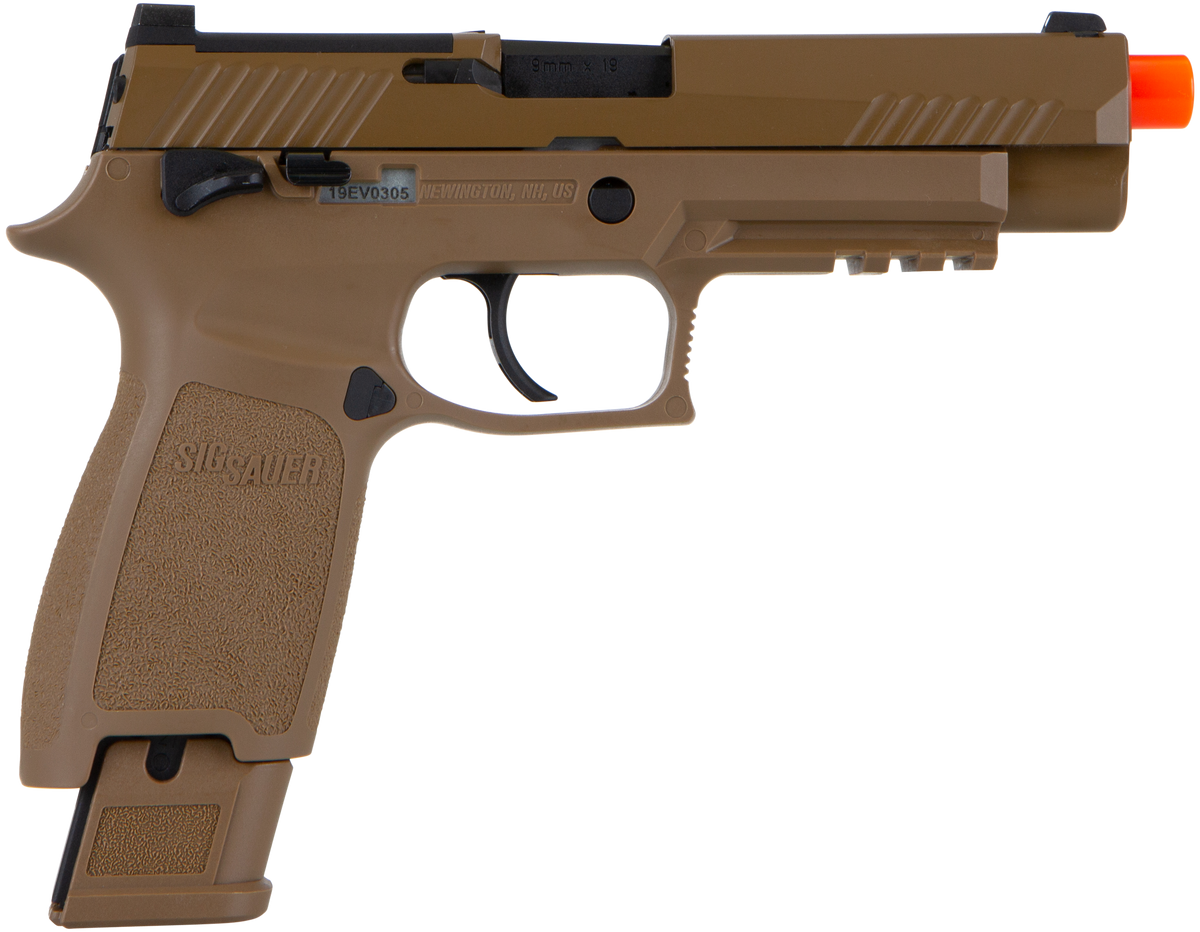 Sig Sauer Airguns Proforce M17 Airsoft CO2 6mm 21+1 Semi-Auto Pistol - Coyote