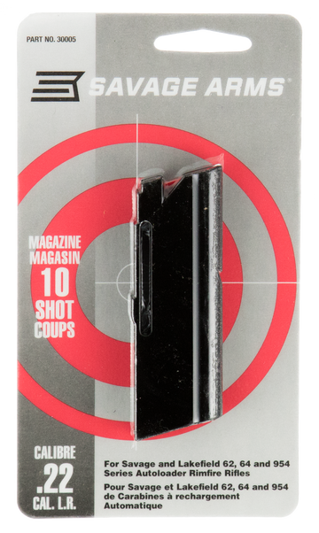 Savage 64 Series 22 LR 10rd Steel Magazine - Black