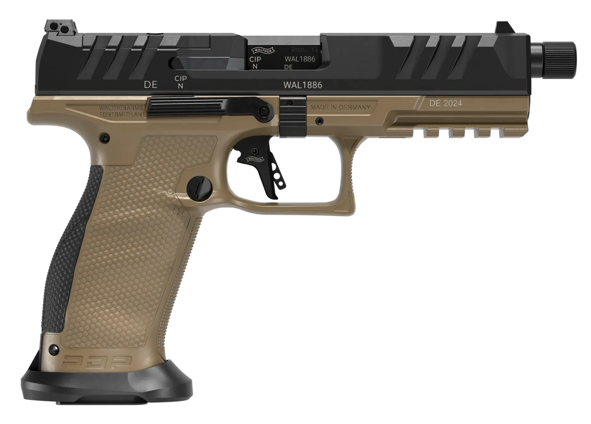 Walther Arms PDP Pro SD Full Size 9mm Luger 5.10" 10+1 Striker-Fired Pistol - FDE Frame