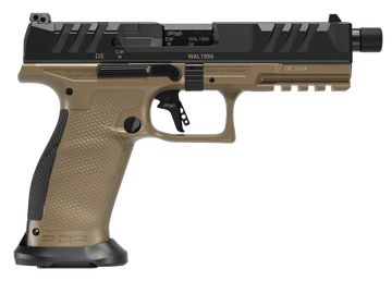 Walther Arms PDP Pro SD Full Size 9mm Luger 5.10" 10+1 Striker-Fired Pistol - FDE Frame
