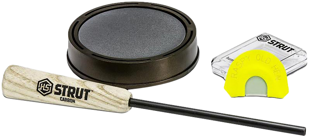 Hunters Specialties HS Strut Raspy Old Hen Slate Friction Turkey Call