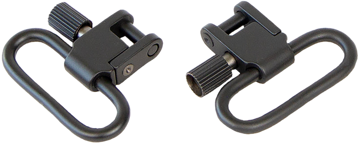 Bulldog BD882 Deluxe Locking Swivel Set 1.25" Black Steel