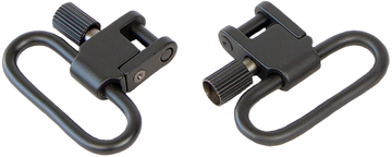 Bulldog BD882 Deluxe Locking Swivel Set 1.25" Black Steel