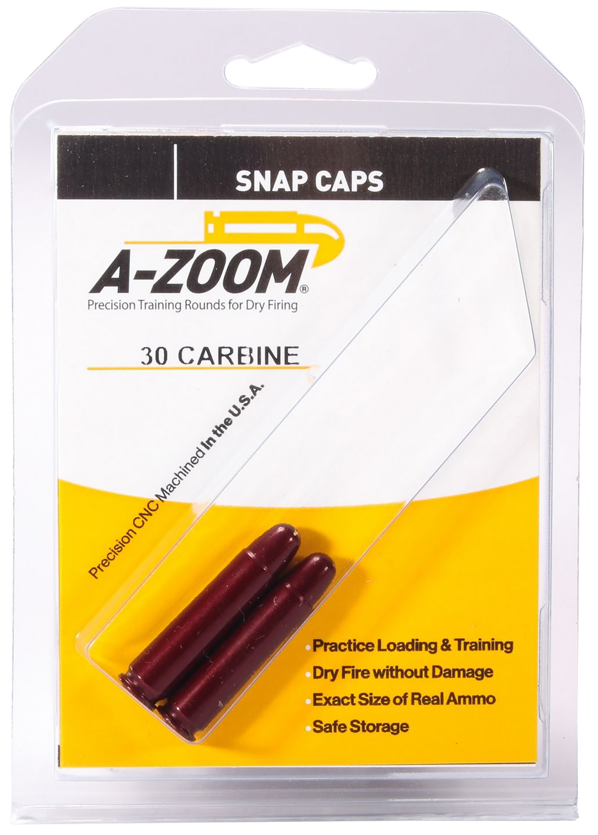 A-Zoom 12225 Rifle Snap Caps .30 Carbine 2-Pack