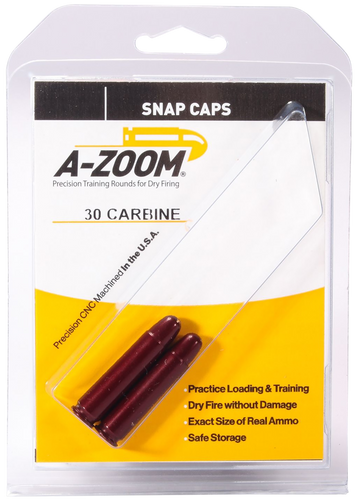 A-Zoom 12225 Rifle Snap Caps .30 Carbine 2-Pack