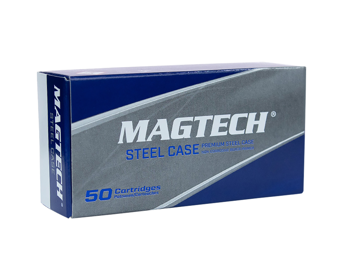 Magtech 9AS 9mm Luger 115gr Full Metal Jacket Steel Case - Box or Case
