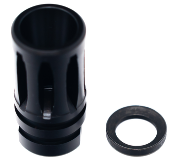 Faxon Firearms A2 Flash Hider 5/8x24 30 Carbine Black Nitride