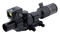 Burris RT-6 Tactical Kit 1-6x24mm 30mm Tube Illuminated Ballistic 5X Riflescope - FastFire E Green Dot & P.E.P.R. Mount