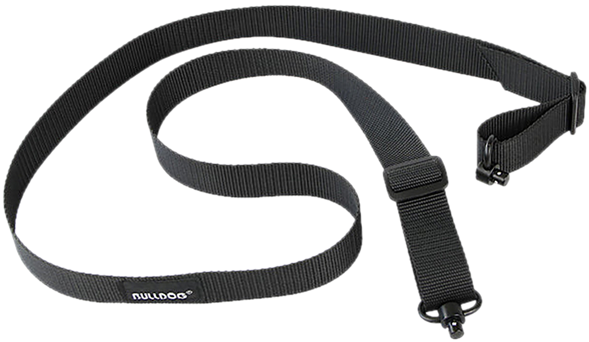 Bulldog BD830 Two Point Gun Sling w/ Deluxe Locking Swivels Black 11.10 in Nylon