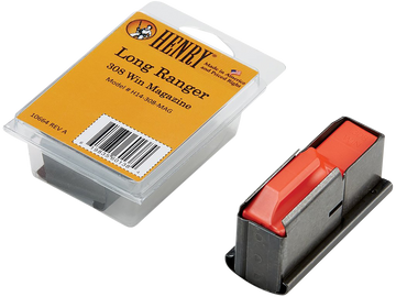 Henry Long Ranger 308 Win 4-Rd Blued Steel Magazine