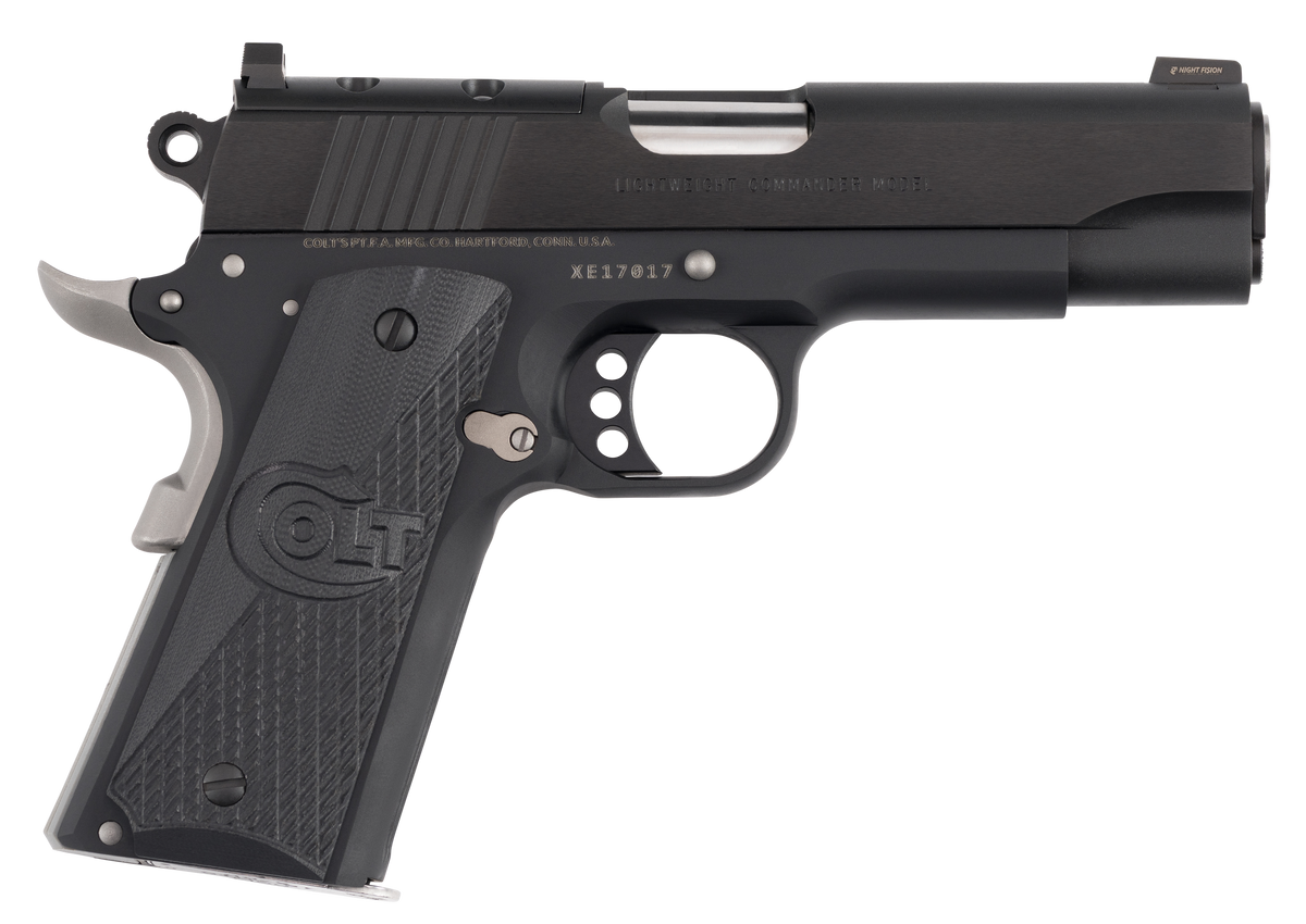 Colt Mfg Night Commander 45 ACP 4.25" 8+1 SAO Pistol - Optic Ready