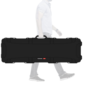 Nanuk 995 52" Black Polymer Waterproof Rifle Case with Foam