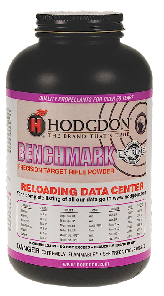 Hodgdon BM1 Extreme Benchmark Smokeless Rifle Powder 1 lb