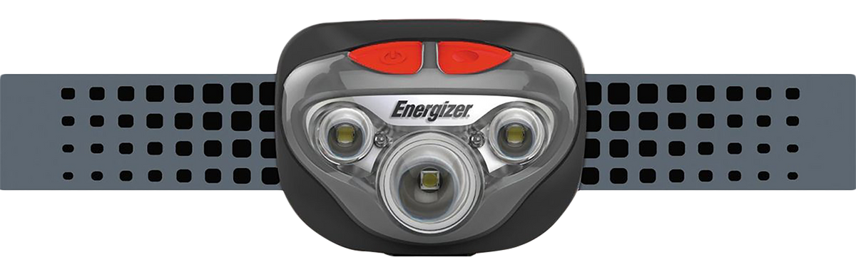 Energizer Vision HD+ Focus 45/400 Lumens LED Headlamp - Red/White LED