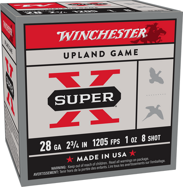 Winchester Ammo Super X Heavy Game Load 28 Gauge 2.75" 1 oz #8 Shot - Box or Case