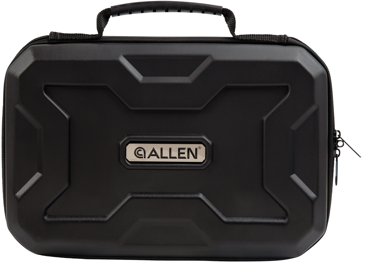 Allen 8212 EXO Handgun Case 12" Black Polymer Lockable