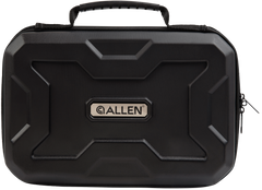 Allen 8212 EXO Handgun Case 12" Black Polymer Lockable