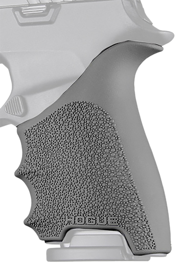 Hogue HandAll Beavertail Grip Sleeve Slate Gray Rubber for Sig Sauer P320 Compact