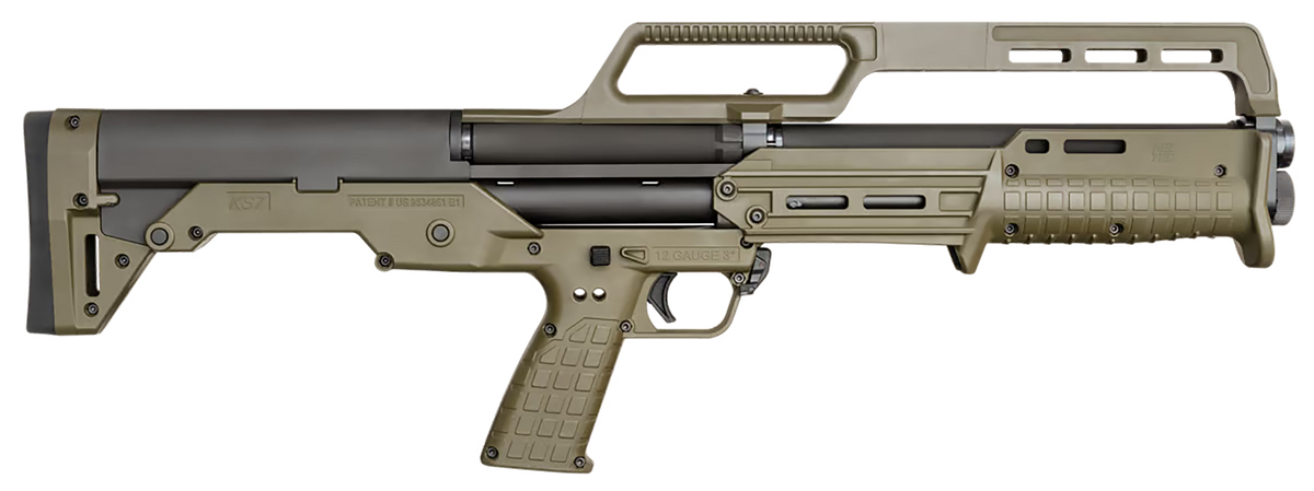 Kel-Tec KS7 Gen 2 12 Gauge 18.5" 6+1 Pump Bullpup Shotgun - Green