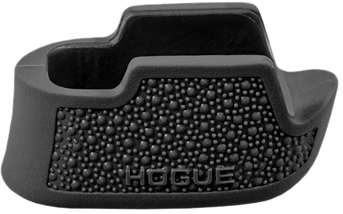 Hogue OverMolded Extension Base Pad Sig Sauer P365 12rd Cobblestone Black Rubber