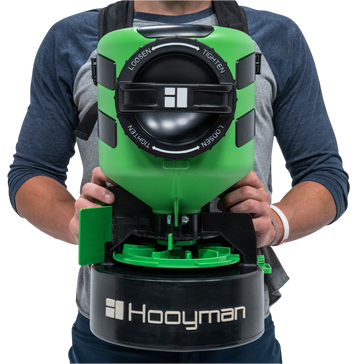 Hooyman 24V Lithium-Ion Chest Spreader 35 lb - Green/Black