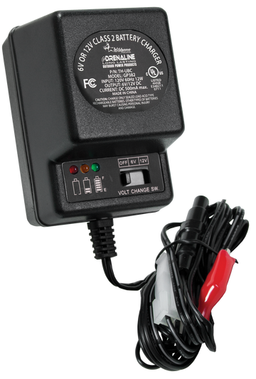 Wildgame Innovations Battery Charger 6V/12V Black