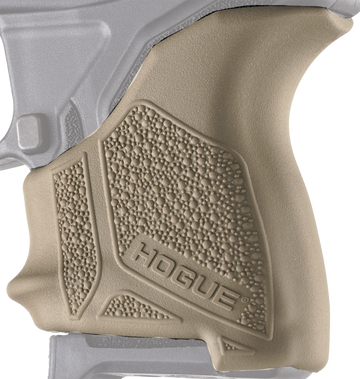 Hogue HandAll Beavertail Grip Sleeve Rubber Flat Dark Earth - Ruger LCP II