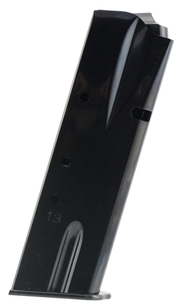 Mec-Gar MGBRHP13B 9mm Luger 13rd Blued Carbon Steel Fits Browning Hi-Power/Springfield SA-35