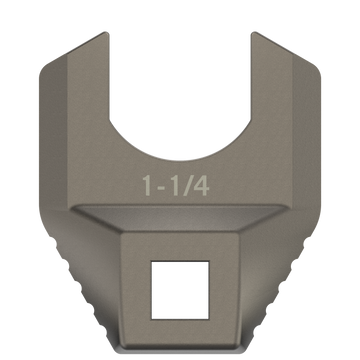 Real Avid Master-Fit Barrel Nut Wrench 1-1/4 in Titanium AR-Platform Free-Float
