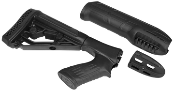 Adaptive Tactical EX Performance Stock & Forend Black Synthetic - Remington 870 12 Gauge