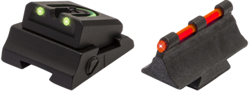TruGlo Slug Gun Series TG961M Mossberg Shotgun Red/Green Fiber Optic Sight Set