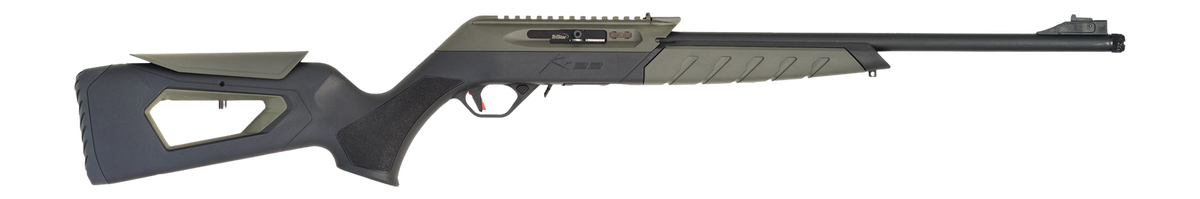 TriStar KR22 22 LR 18.6" 10+1 Semi-Auto Rimfire Rifle - OD Green