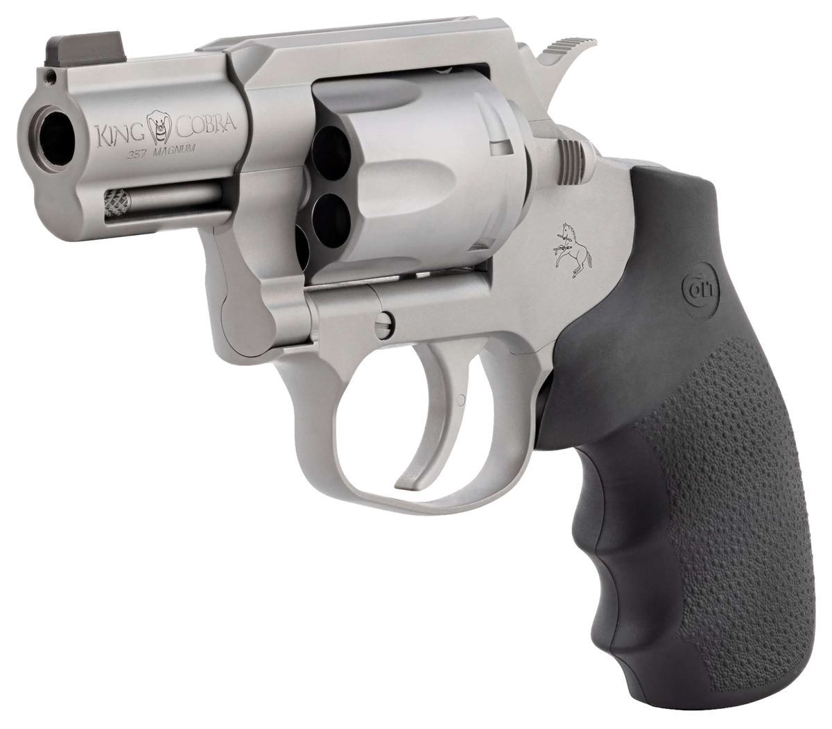 Colt Mfg King Cobra Small 357 Mag 2" 6-Shot DA/SA Revolver - Matte Stainless