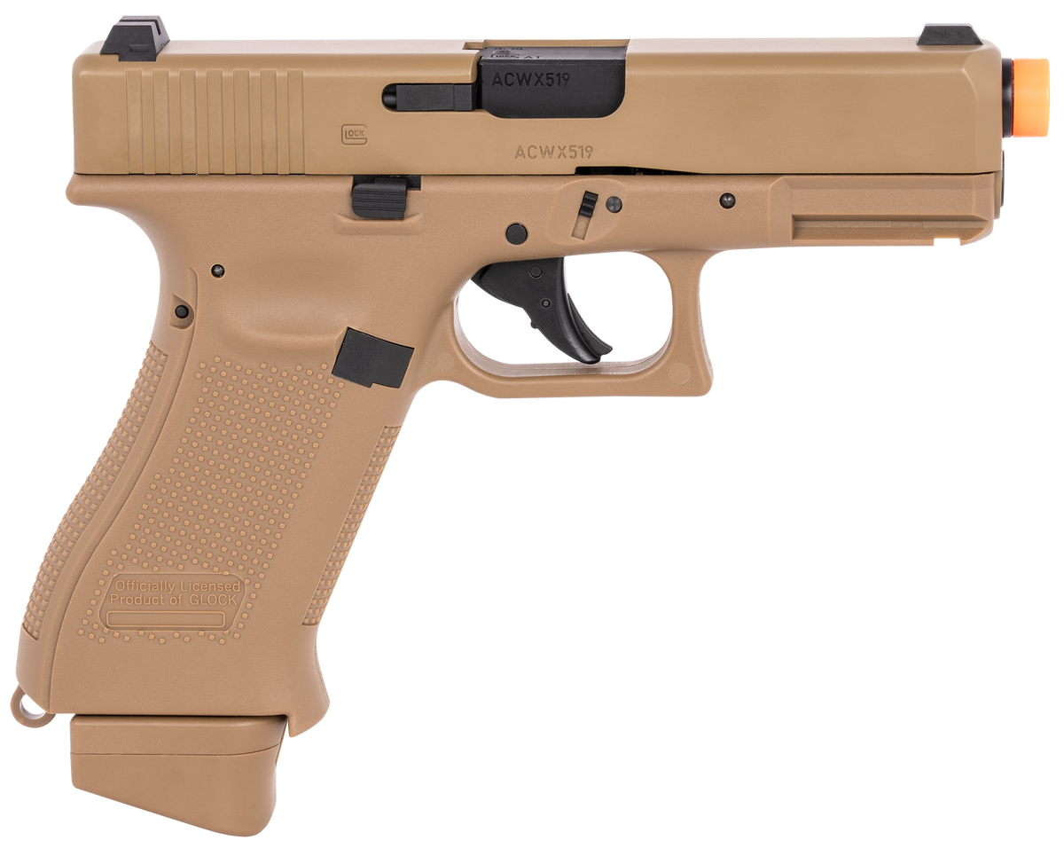 RWS Umarex G19X Gen5 CO2 Airsoft 6mm BB 14+1 Pistol - Coyote Tan