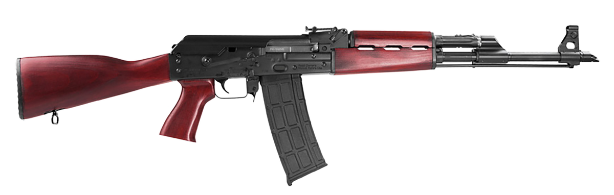 Zastava ZPAP M90 5.56x45mm NATO 18.25" 30+1 Semi-Auto Rifle - Serbian Red
